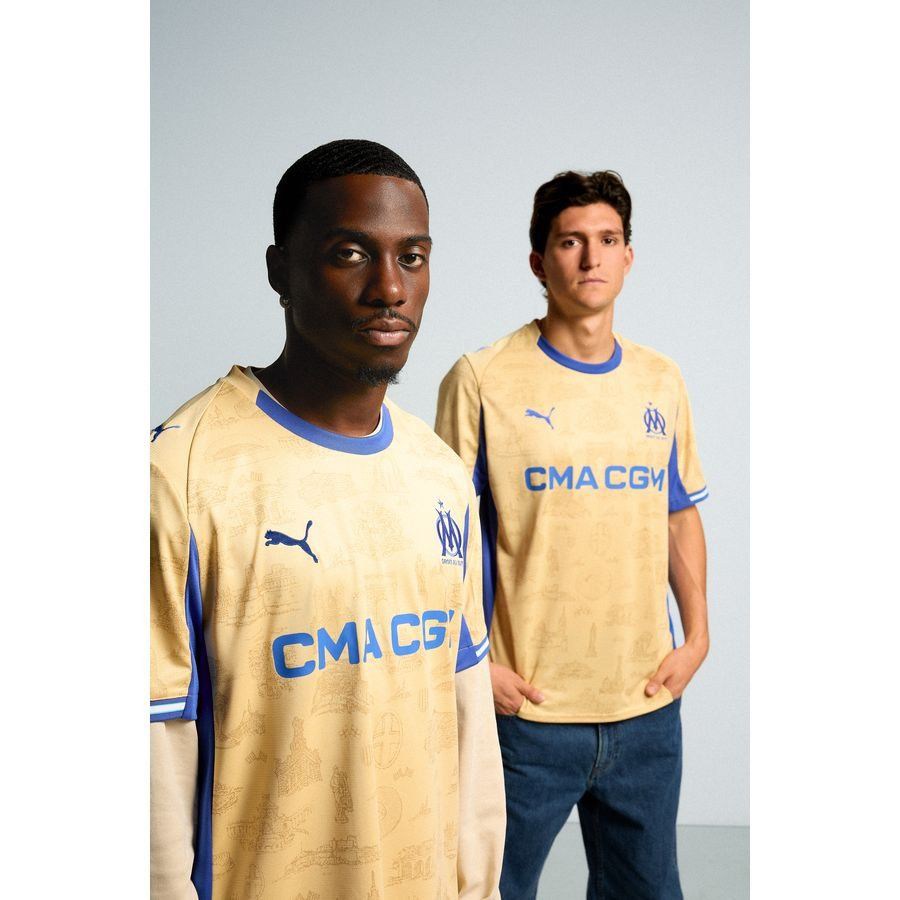 Marseille Fourth Shirt 2025/26-League Fan Gear